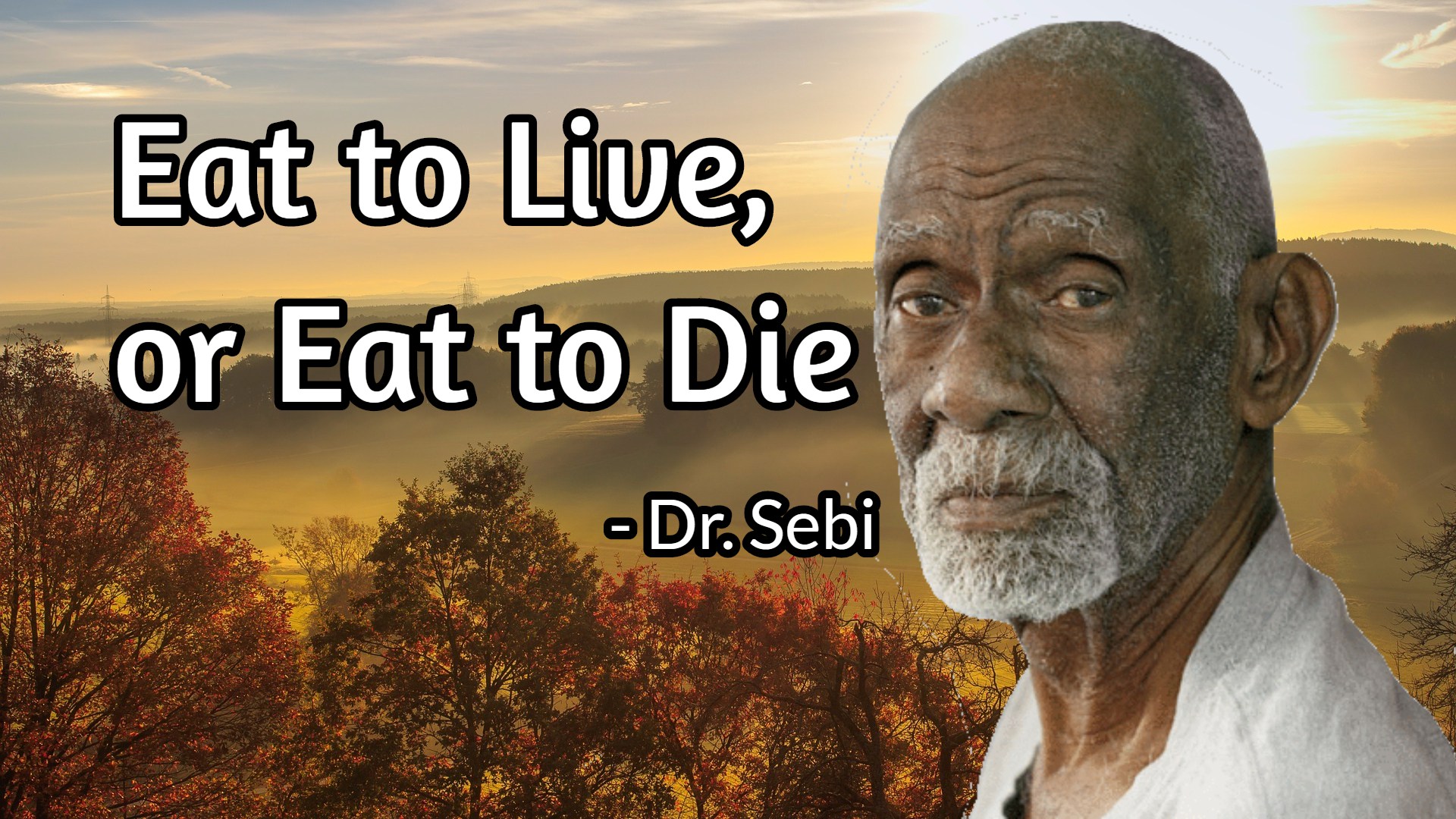 Dr Sebi Mucus Reducing Alkaline Diet - Weight loss